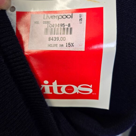 NWT Vitos Cable Knit Trim Cardigan Sweater Size 40/US XL - Picture 4 of 6